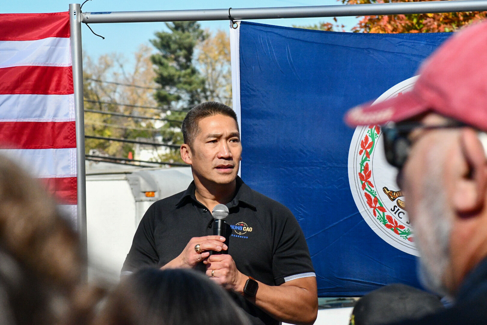 Hung Cao Warrenton rally Nov 3